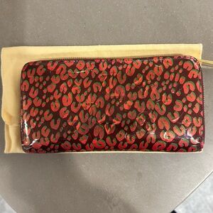 Louis Vuitton Stephen Sprouse Leopard print zippy wallet